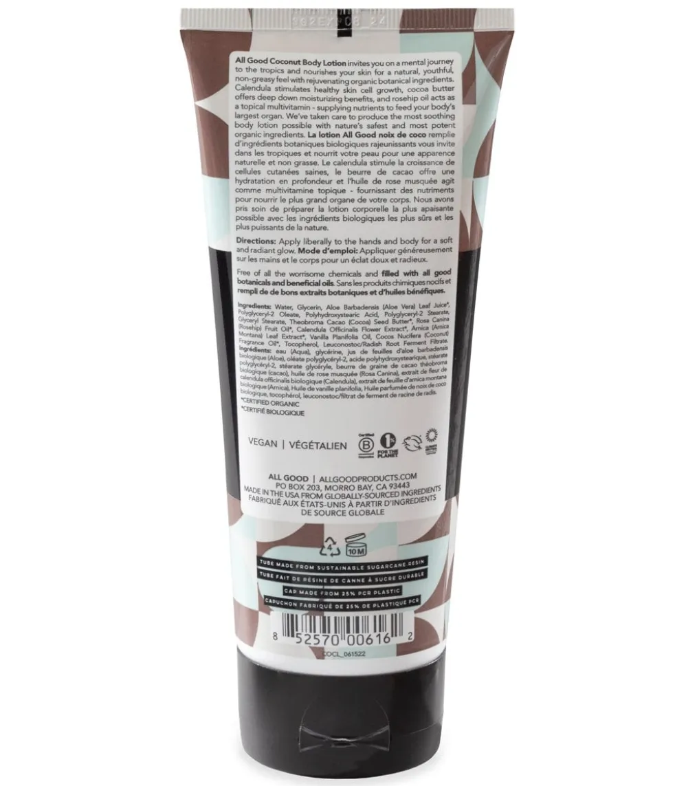 All Good Coconut Body Lotion 6oz
