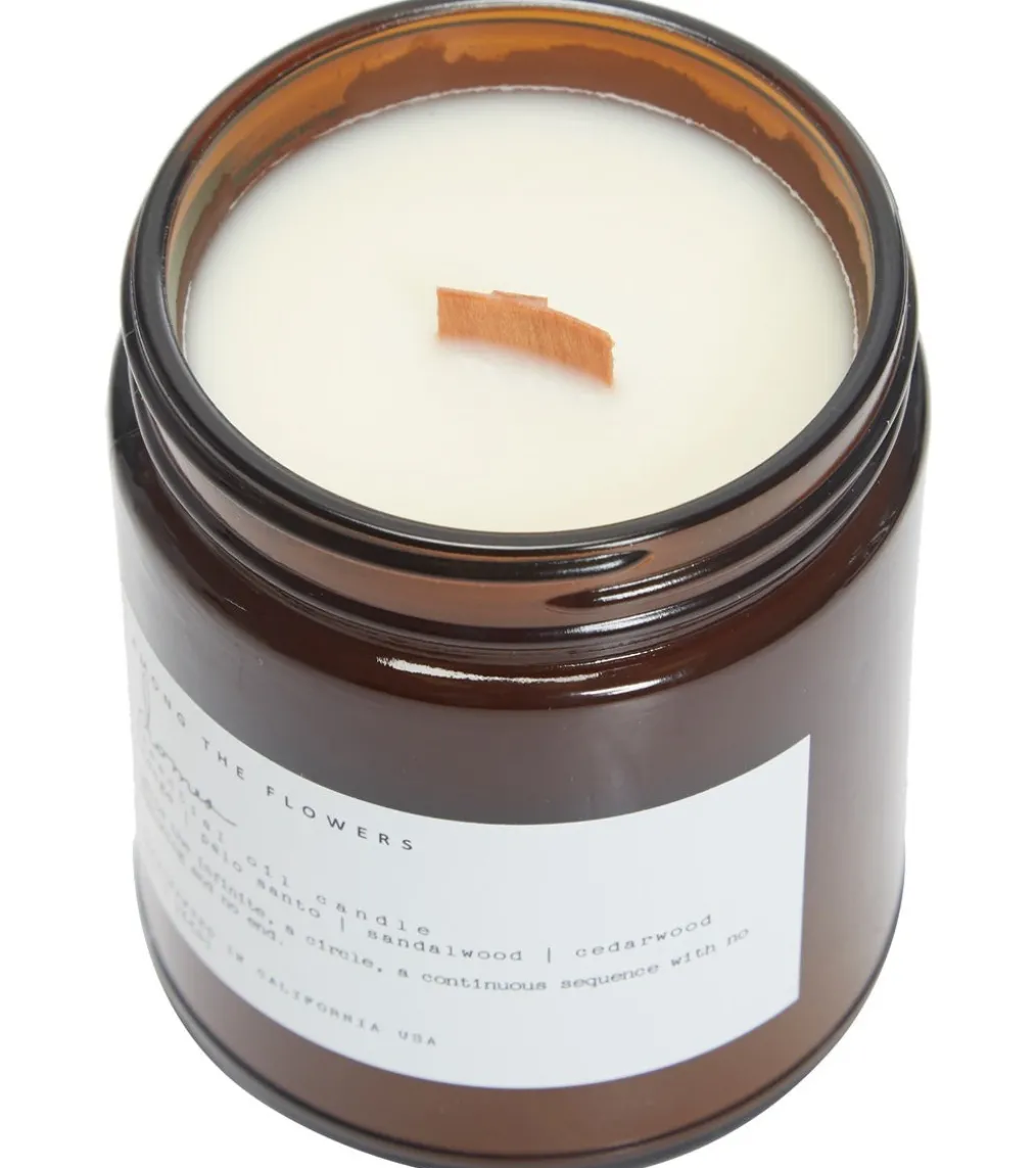 Among The Flowers Domes Palo Santo + Orange 9oz Candle