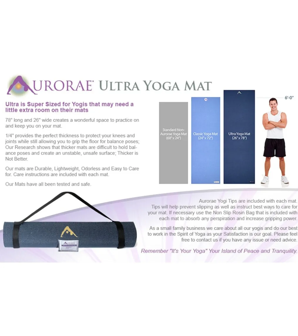 Aurorae Ultra Yoga Mat 78"