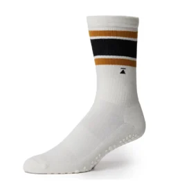 BASE 33 Unisex Crew Yoga Grip Socks