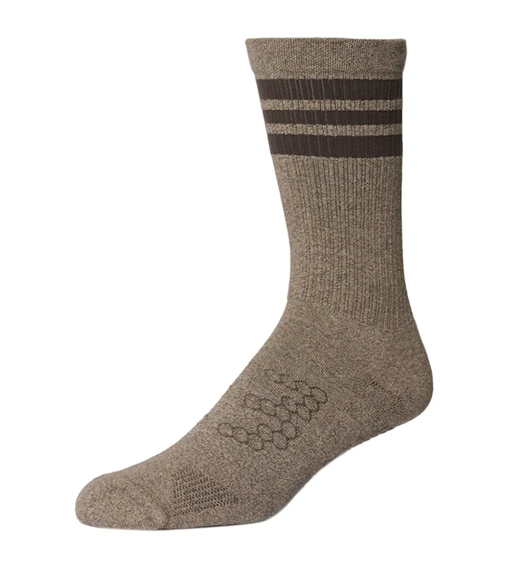 BASE 33 Unisex Crew Yoga Grip Socks