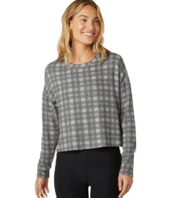 Beyond Yoga Brushed Up Cropped Pullover