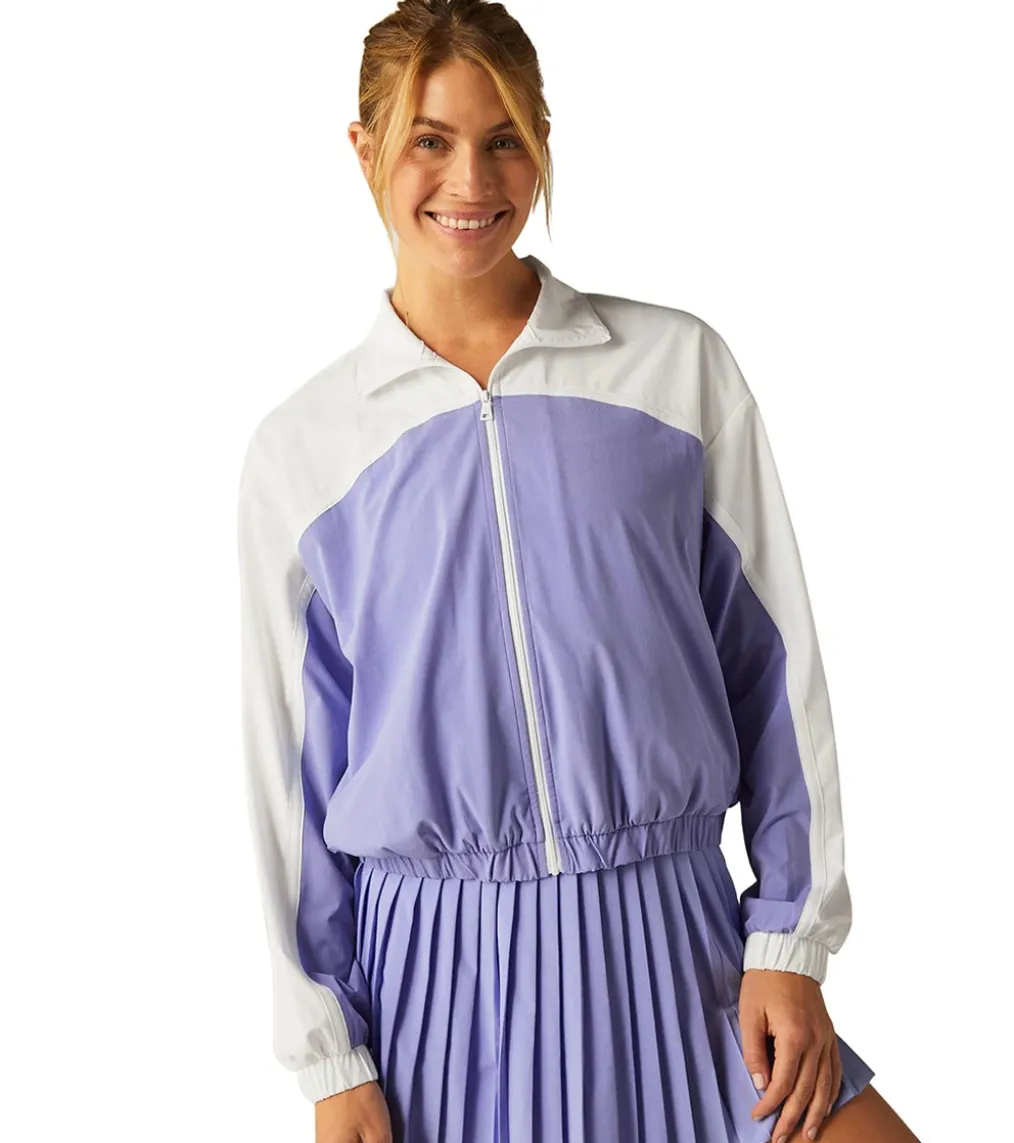 Beyond Yoga Colorblock Go Retro Jacket