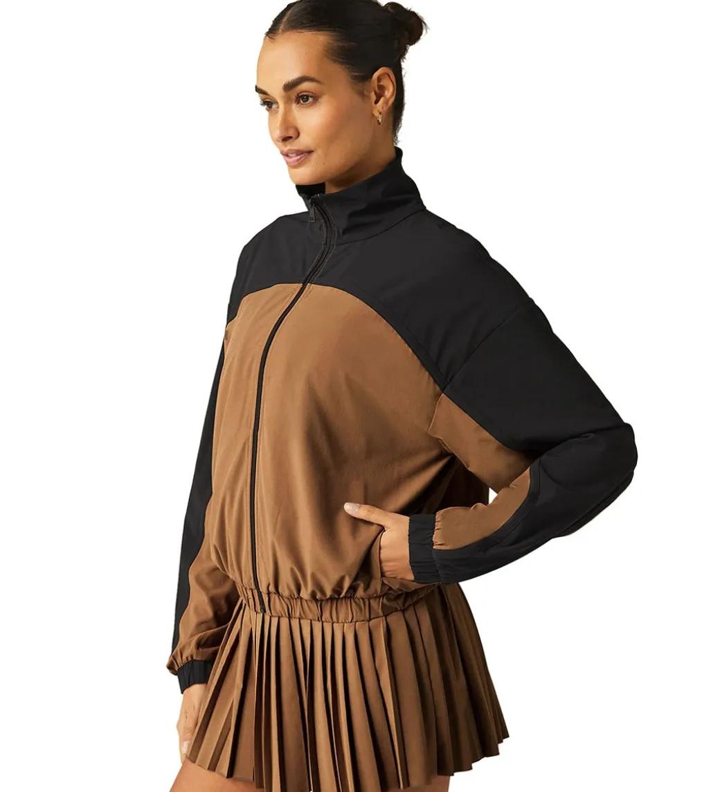 Beyond Yoga Colorblock Go Retro Jacket