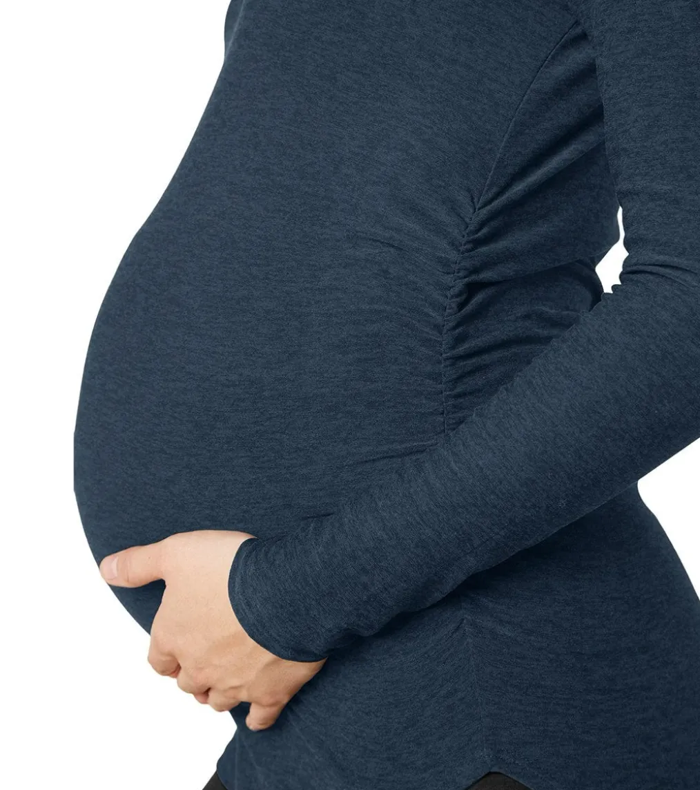Beyond Yoga Featherweight Count On Me Maternity Crew Pullover