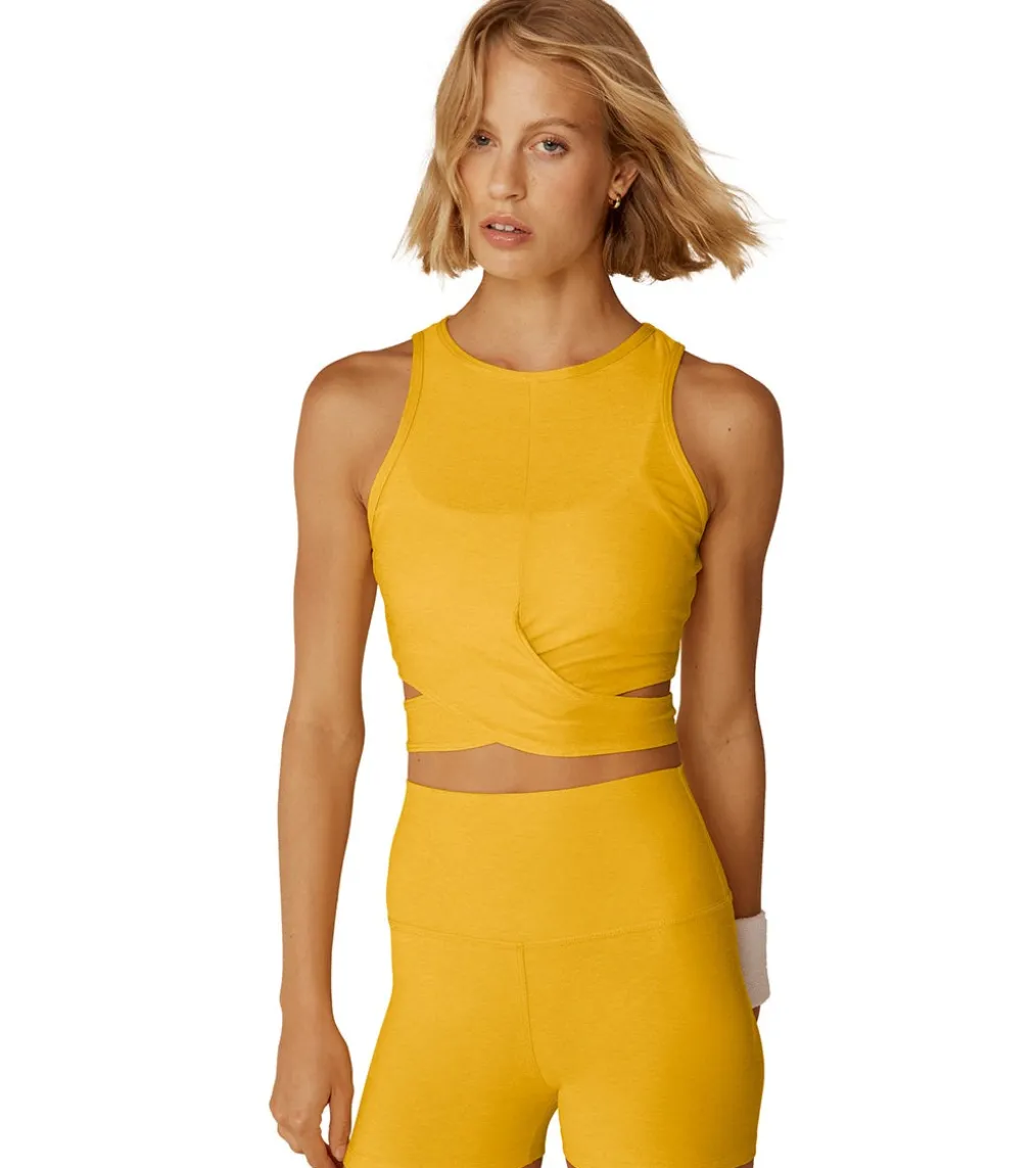 Beyond Yoga Featherweight Embrace Cropped Tank