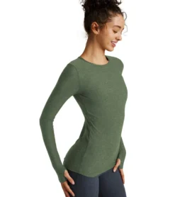 Beyond Yoga Featherweight Spacedye Classic Crew Pullover
