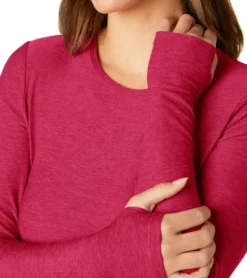 Beyond Yoga Featherweight Spacedye Classic Crew Pullover