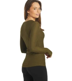 Beyond Yoga Featherweight Spacedye Classic Crew Pullover