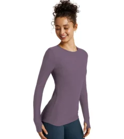Beyond Yoga Featherweight Spacedye Classic Crew Pullover