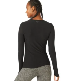 Beyond Yoga Featherweight Spacedye Classic Crew Pullover