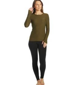 Beyond Yoga Featherweight Spacedye Classic Crew Pullover