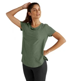 Beyond Yoga Featherweight Spacedye On the Down Low Yoga Tee