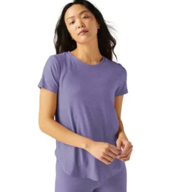 Beyond Yoga Featherweight Spacedye On the Down Low Yoga Tee