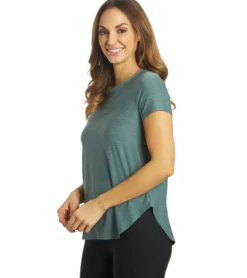 Beyond Yoga Featherweight Spacedye On the Down Low Yoga Tee