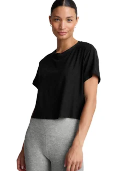 Beyond Yoga Featherweight Supreme Cropped Tee