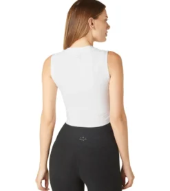 Beyond Yoga Featheweight Under Over Cropped Muscle Tank
