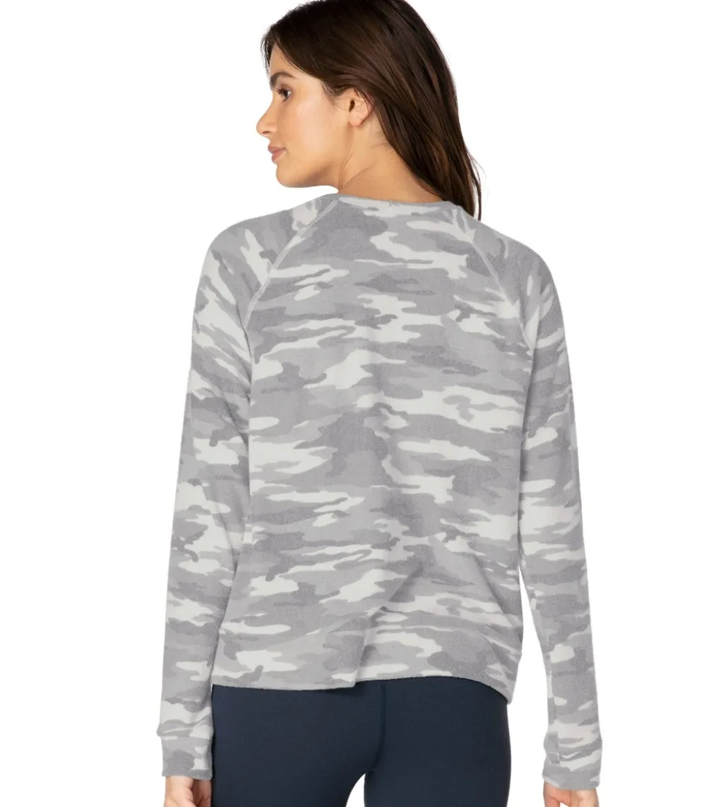 Beyond Yoga Hacci Favorite Raglan Crew Yoga Pullover