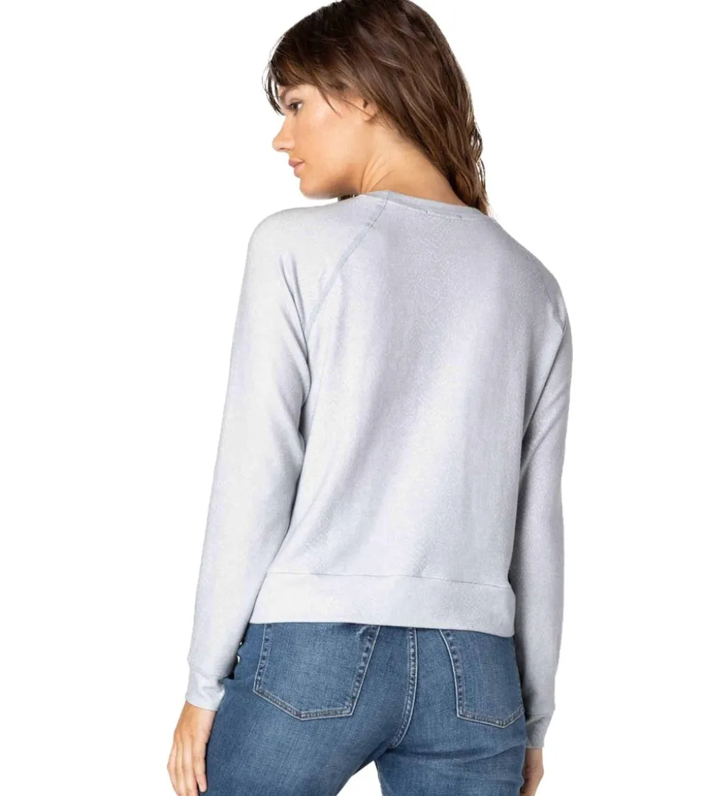 Beyond Yoga Hacci Favorite Raglan Crew Yoga Pullover