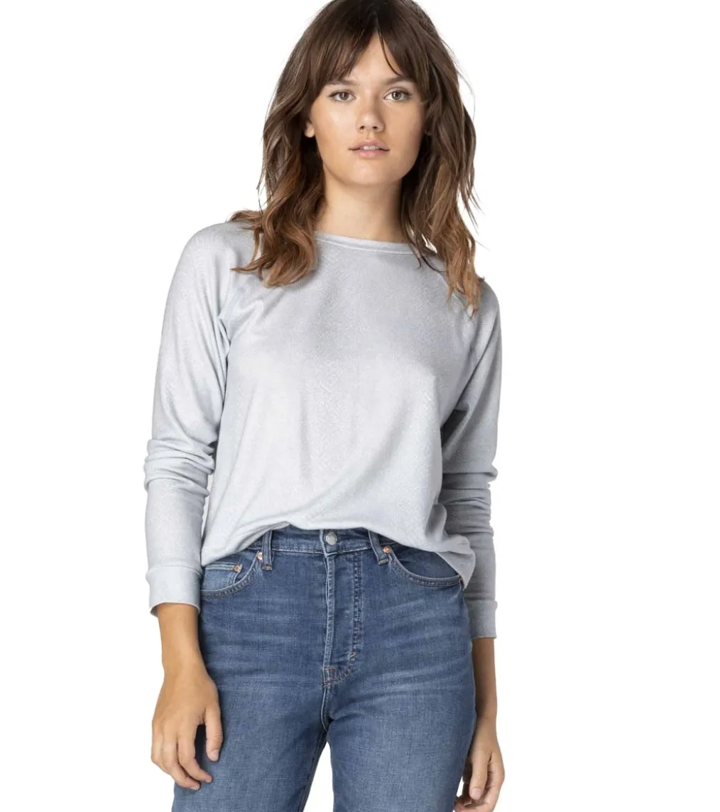 Beyond Yoga Hacci Favorite Raglan Crew Yoga Pullover