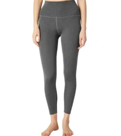 Beyond Yoga Heather Rib High Waisted 7/8 Yoga Leggings