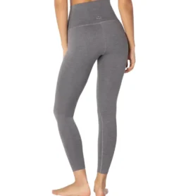 Beyond Yoga Heather Rib High Waisted 7/8 Yoga Leggings
