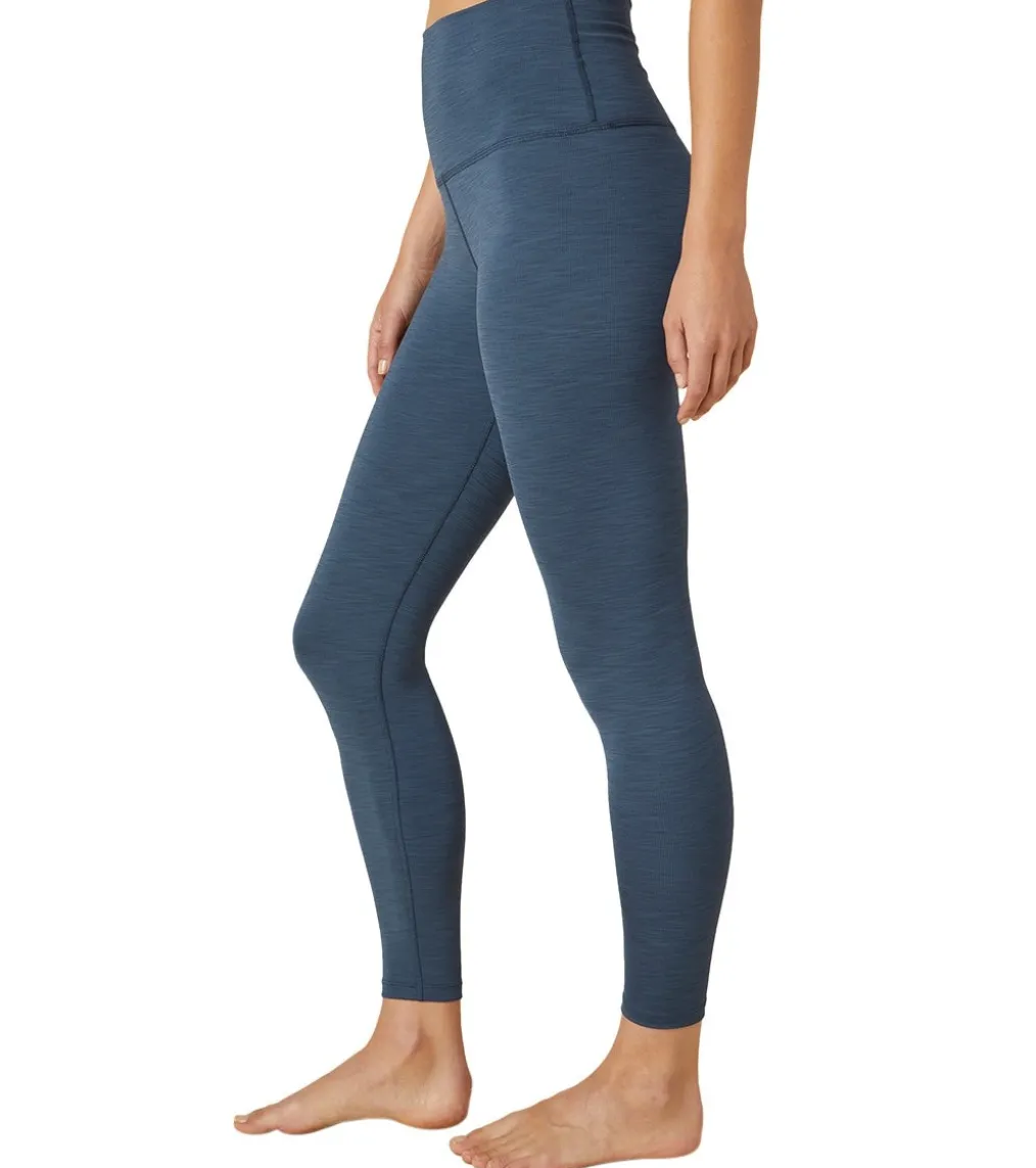 Beyond Yoga Heather Rib High Waisted 7/8 Yoga Leggings