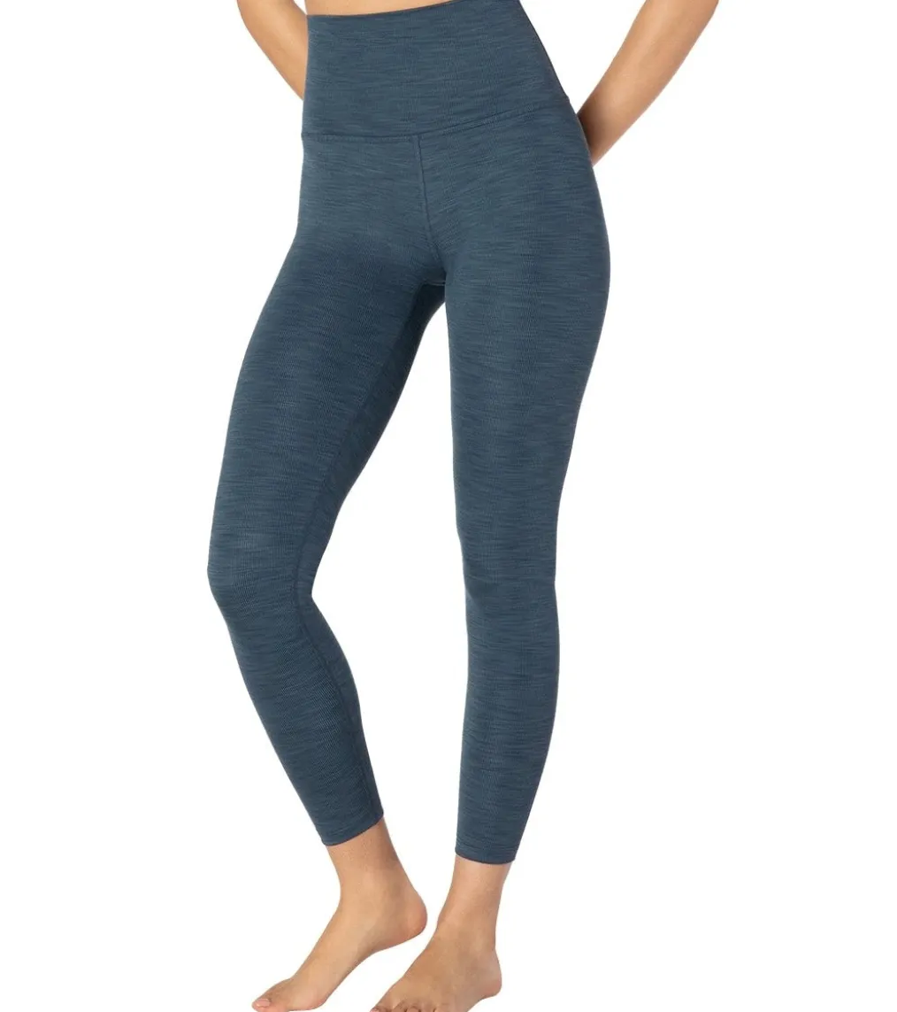 Beyond Yoga Heather Rib High Waisted 7/8 Yoga Leggings