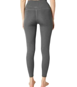 Beyond Yoga Heather Rib High Waisted 7/8 Yoga Leggings