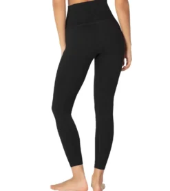 Beyond Yoga Heather Rib High Waisted 7/8 Yoga Leggings