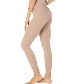 Beyond Yoga Heather Rib High Waisted 7/8 Yoga Leggings