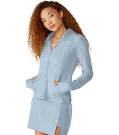 Beyond Yoga Heather Rib Morning Jog Hoodie