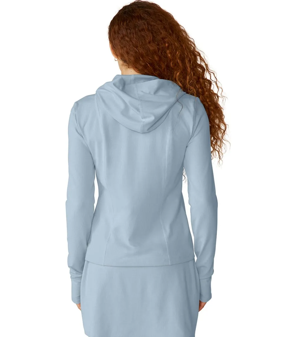 Beyond Yoga Heather Rib Morning Jog Hoodie