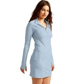 Beyond Yoga Heather Rib Westside Dress