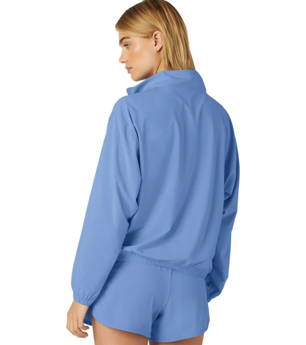 Beyond Yoga In Stride Half Zip Pullover