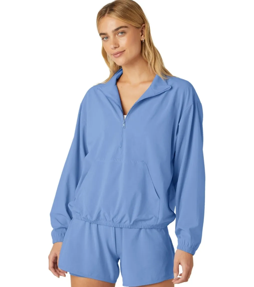 Beyond Yoga In Stride Half Zip Pullover
