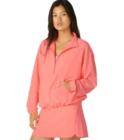 Beyond Yoga In Stride Half Zip Pullover
