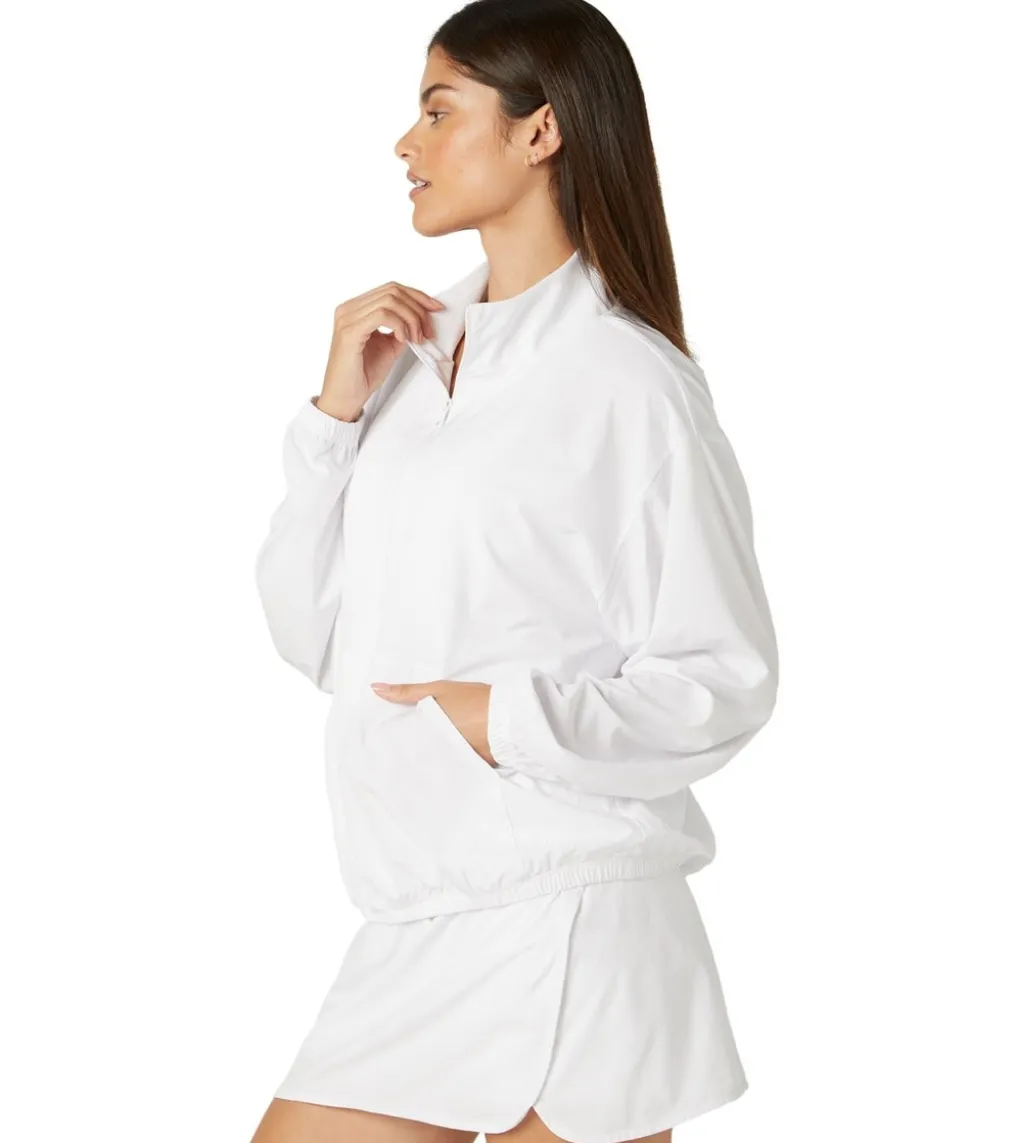 Beyond Yoga In Stride Half Zip Pullover