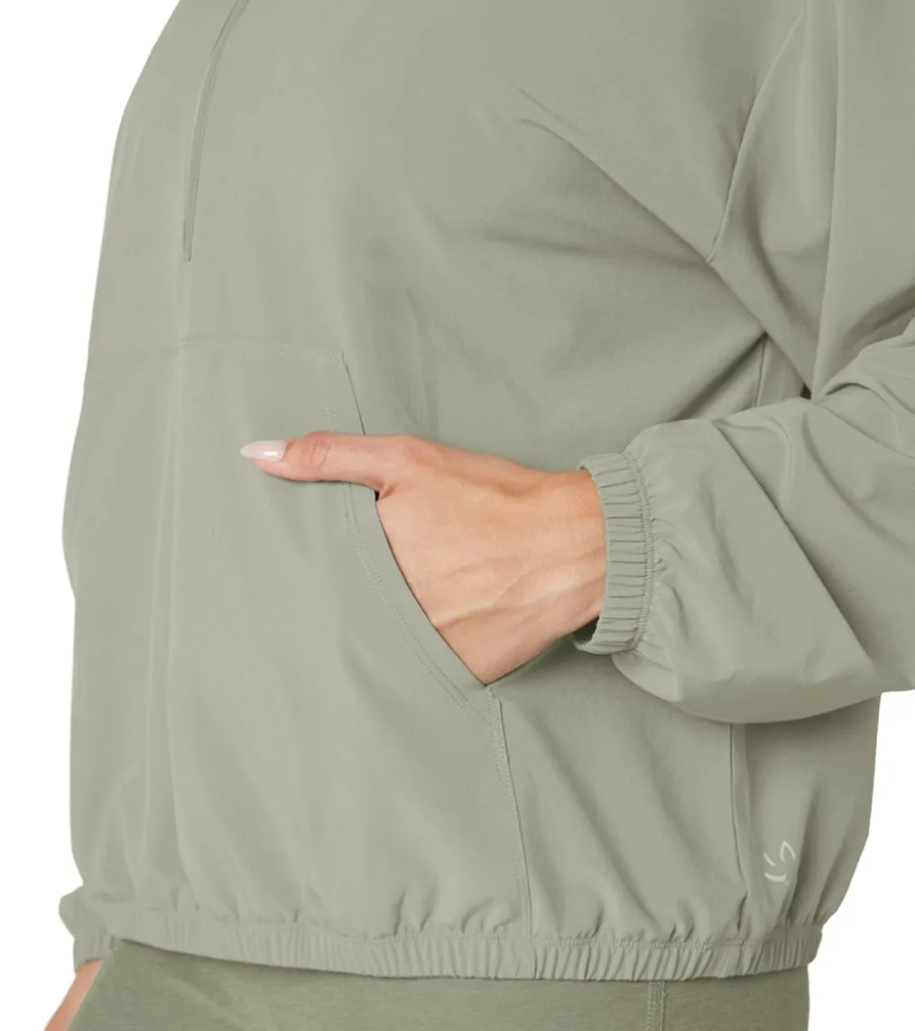 Beyond Yoga In Stride Half Zip Pullover