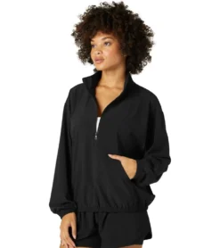 Beyond Yoga In Stride Half Zip Pullover