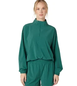 Beyond Yoga In Stride Half Zip Pullover