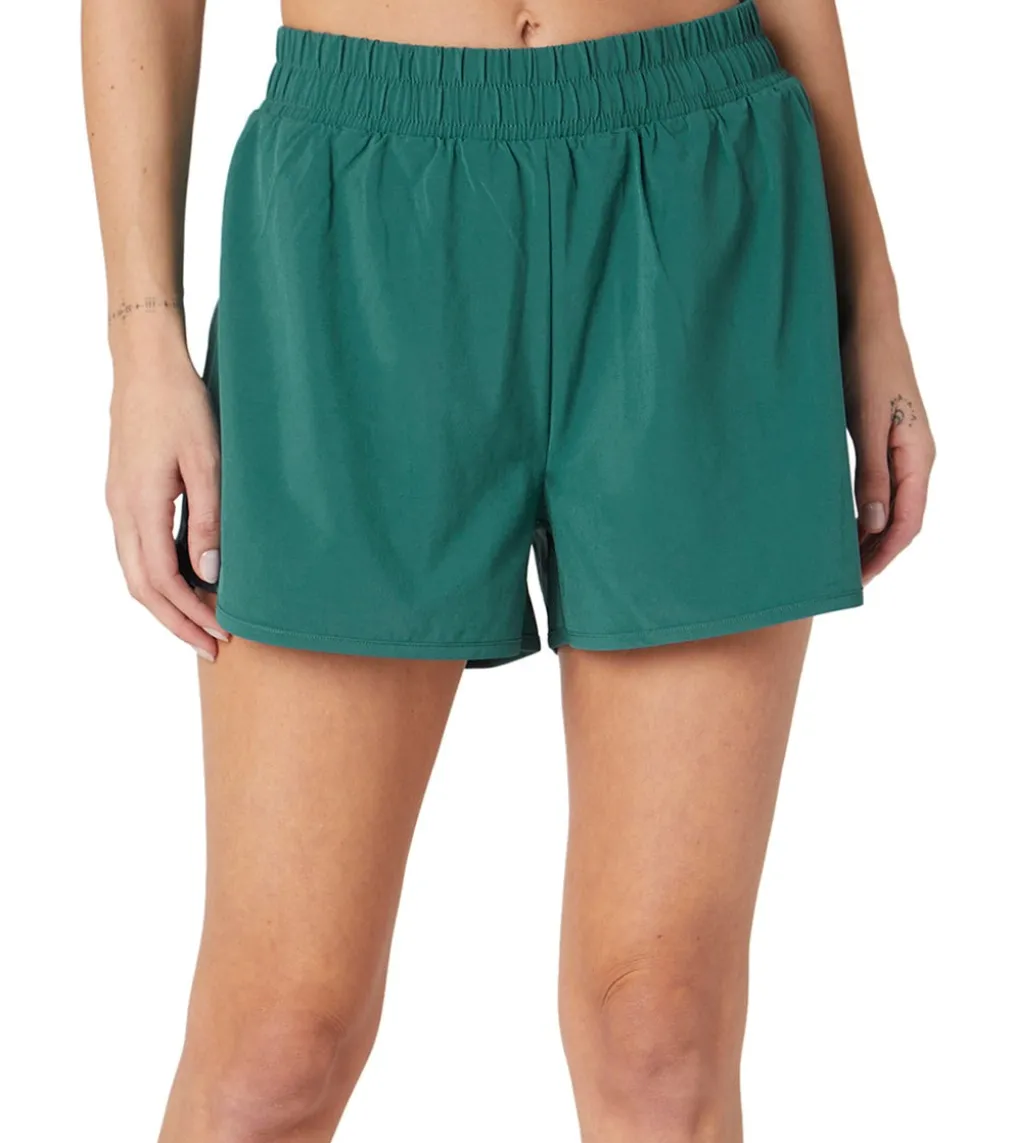 Beyond Yoga In Stride Lined Short