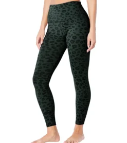 Beyond Yoga Leopard High Waisted 7/8 Yoga Leggings