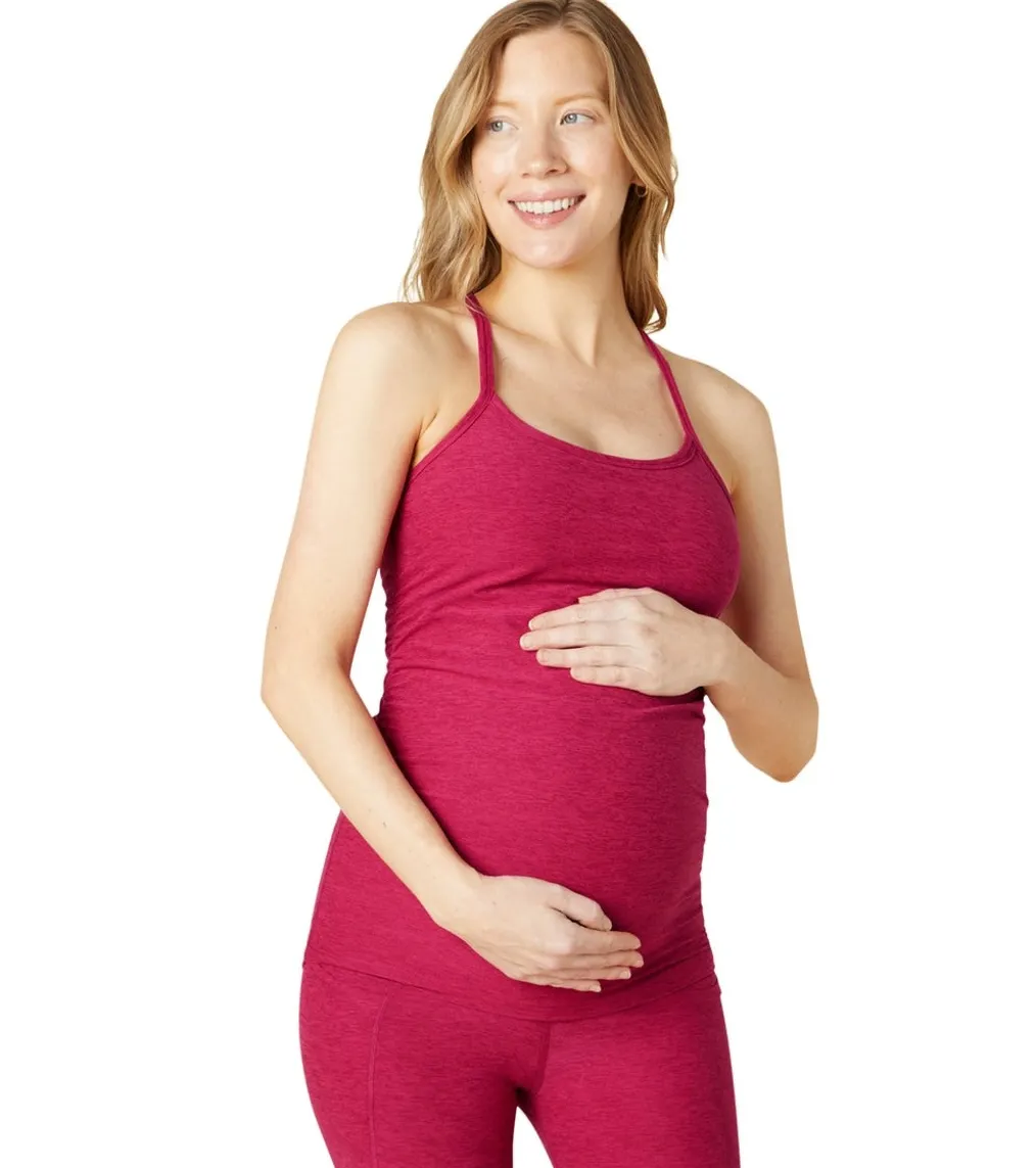 Beyond Yoga Maternity Spacedye Slim Racerback Tank