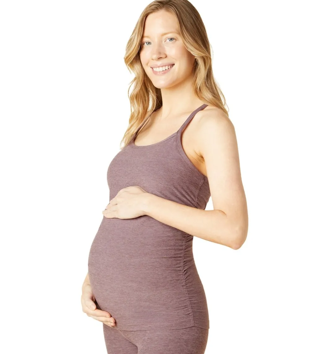 Beyond Yoga Maternity Spacedye Slim Racerback Tank