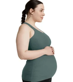 Beyond Yoga Maternity Travel Racerback Tank