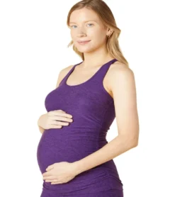 Beyond Yoga Maternity Travel Racerback Tank