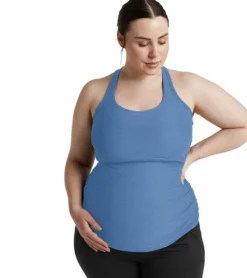 Beyond Yoga Maternity Travel Racerback Tank