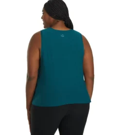 Beyond Yoga Plus Featherweight Spacedye Balanced Muscle Yoga Tank