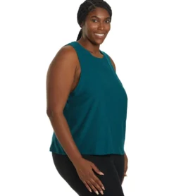 Beyond Yoga Plus Featherweight Spacedye Balanced Muscle Yoga Tank